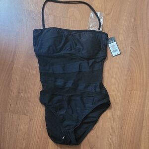 Mossimo Supply Co. Black One Piece Swimsuit